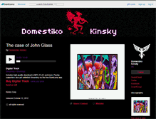 Tablet Screenshot of domestikokinsky.bandcamp.com