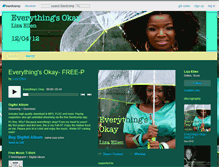Tablet Screenshot of lizaellen.bandcamp.com