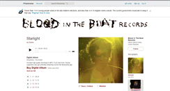 Desktop Screenshot of bloodintheboat.bandcamp.com