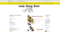 Desktop Screenshot of ladybangbeat.bandcamp.com
