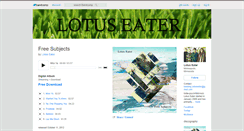 Desktop Screenshot of lotuseater1.bandcamp.com