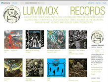 Tablet Screenshot of lummoxrecords.bandcamp.com