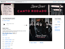 Tablet Screenshot of cantorodado.bandcamp.com