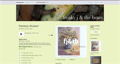 Desktop Screenshot of freakyjandthebears.bandcamp.com