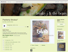 Tablet Screenshot of freakyjandthebears.bandcamp.com