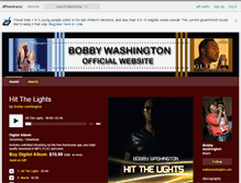 Tablet Screenshot of bobbywashington.bandcamp.com