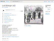 Tablet Screenshot of lucebelangerjazz.bandcamp.com