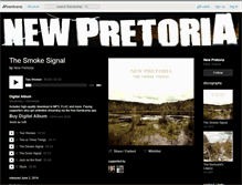 Tablet Screenshot of newpretoria.bandcamp.com