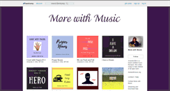 Desktop Screenshot of morewithmusic.bandcamp.com