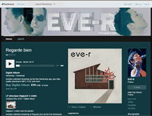 Tablet Screenshot of eve-r.bandcamp.com