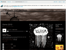 Tablet Screenshot of overstarsandgutters.bandcamp.com