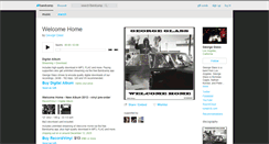 Desktop Screenshot of georgeglass.bandcamp.com