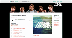 Desktop Screenshot of makemeking.bandcamp.com