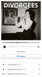 Mobile Screenshot of divorcees.bandcamp.com