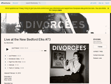 Tablet Screenshot of divorcees.bandcamp.com