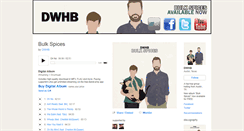 Desktop Screenshot of dwhb.bandcamp.com