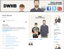 Tablet Screenshot of dwhb.bandcamp.com