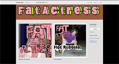 Desktop Screenshot of fatactress.bandcamp.com