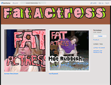 Tablet Screenshot of fatactress.bandcamp.com