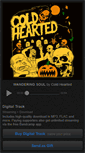 Mobile Screenshot of coldhearted.bandcamp.com