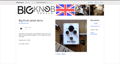 Desktop Screenshot of bigknobpedals.bandcamp.com