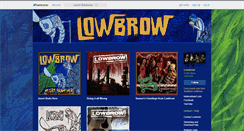 Desktop Screenshot of lowbrow.bandcamp.com