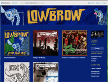Tablet Screenshot of lowbrow.bandcamp.com