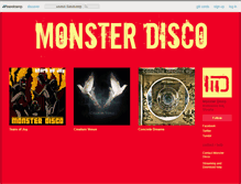 Tablet Screenshot of monsterdisco.bandcamp.com