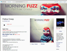 Tablet Screenshot of morningfuzz.bandcamp.com
