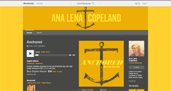 Desktop Screenshot of analenacopeland.bandcamp.com