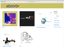 Tablet Screenshot of abzorbr.bandcamp.com