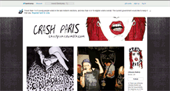Desktop Screenshot of crashparis.bandcamp.com