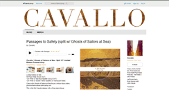 Desktop Screenshot of cavallo.bandcamp.com