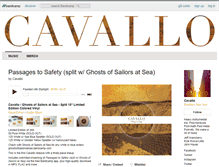 Tablet Screenshot of cavallo.bandcamp.com
