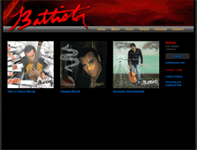Tablet Screenshot of battista.bandcamp.com