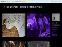 Tablet Screenshot of nebularspool.bandcamp.com