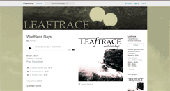 Desktop Screenshot of leaftrace.bandcamp.com
