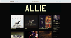 Desktop Screenshot of alliemusic.bandcamp.com