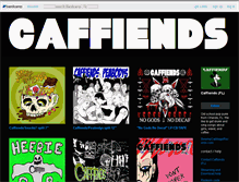 Tablet Screenshot of caffiendsfl.bandcamp.com