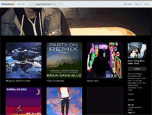 Tablet Screenshot of braingangblue.bandcamp.com