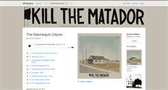 Desktop Screenshot of killthematador.bandcamp.com