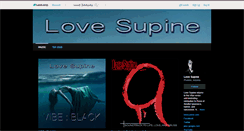 Desktop Screenshot of lovesupine.bandcamp.com