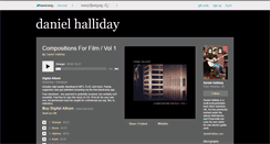 Desktop Screenshot of danielhalliday.bandcamp.com