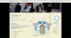 Desktop Screenshot of granadacircus.bandcamp.com