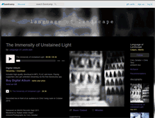 Tablet Screenshot of languageoflandscape.bandcamp.com