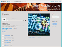 Tablet Screenshot of johnfeatherstone.bandcamp.com