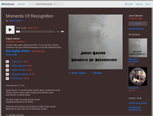 Tablet Screenshot of jasonbacher.bandcamp.com