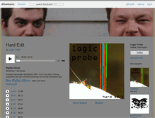Tablet Screenshot of logicprobe.bandcamp.com