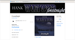 Desktop Screenshot of hankwinter.bandcamp.com