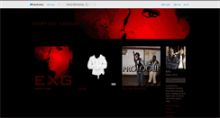 Desktop Screenshot of exgflyorfall.bandcamp.com